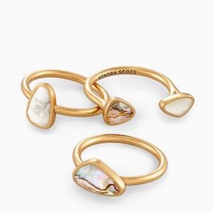 Kendra Scott Ivy Ring Set of 3